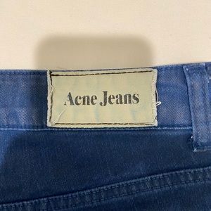 Acne Jeans Hex Used Twill Blue Jean